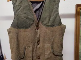 Laksen tweed skydevest 