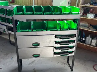 Reol system til VW T5 og T6