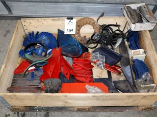 Palle diverse sliddele til jordbehandlingsmaskiner