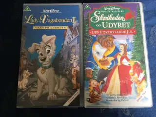 Originale Disney VHS videoer