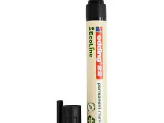 Edding Ecoline Marker, Sort, 1x5 mm, 1 stk.