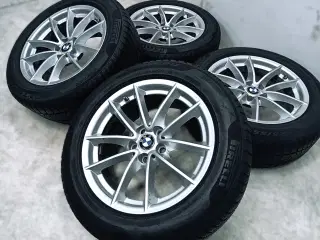 5x112 17" ET27 nav 66,6ø BMW vintersæt inkl.TPMS