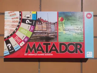 UBRUGT Matador Brætspil med København forside
