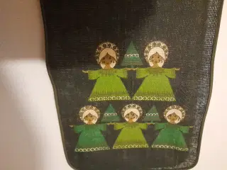 Flot retro juleløber Sødahl.