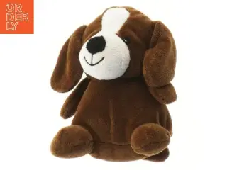 Blød hund bamse (str. 13 cm)