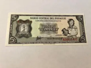5 Guaranies Paraguay