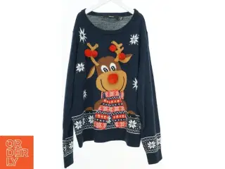 Julesweater med rensdyrmotiv fra Vero moda (str. XL)