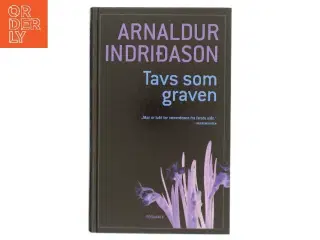 Tavs som graven : kriminalroman af Arnaldur Indri&#240;ason (Bog)
