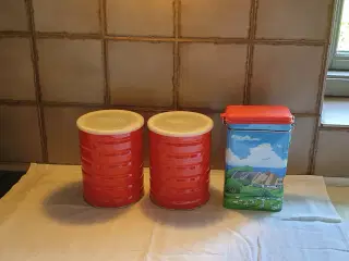 Skønne dåser 1stk5kr 3stk10kr