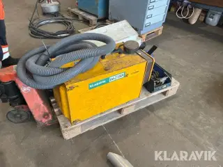 Svejseudsugning med diverse grej