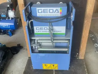 Geda lift 250 kg. hejs op til 10,5 meter