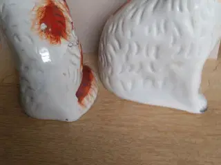 Et par flotte sømands hunde i porcelæn - slå til  