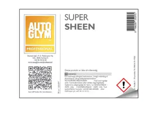 Label Autoglym Super Sheen