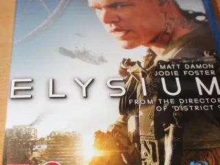 Elysium, Blu-ray, science fiction