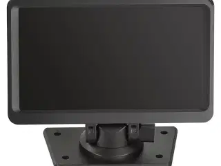 7" skærm universal (16:9) m. 2 indgange