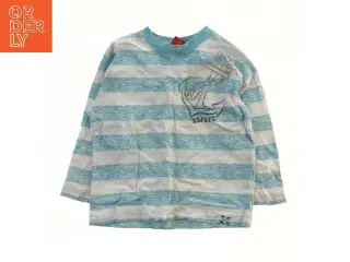 Langærmet stribet bluse med anker design fra Esprit (str. 92)