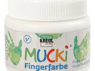 Mucki Fingermaling, hvid, 150ml/ 1 ds.