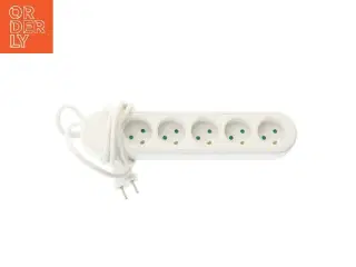 Forlængerledning med 5 stik (str. 30 cm)