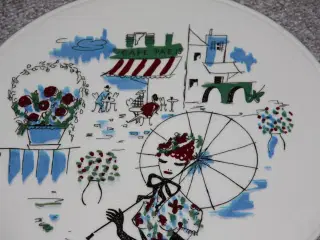 Staffel Limburg ECHT Dom-keramik fad 34 x 30,5 