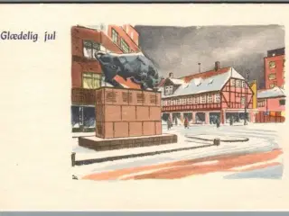 Illa - Glædelig Jul - Vesterbro -  Stender Eneret - Aalborg - Postkort - Ubrugt