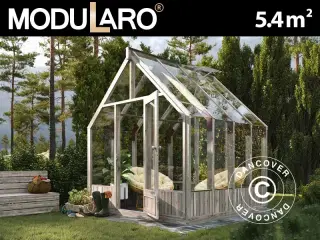 Drivhus/havepavillon /Havepavillon i træ, 2,4x2,44