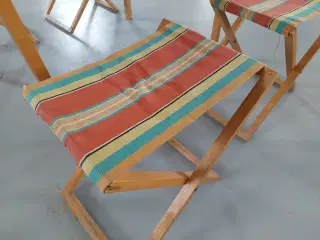 Campingbord med 4 stole 