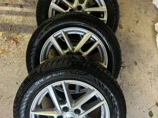 Vinterdæk med masser af kilometer tilbage