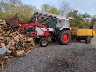 Traktor David Brown 1210 med nr plade