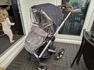 Cybex talos Autostol m.  drejekonsol og klapvogn