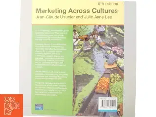 Marketing across cultures af Jean-Claude Usunier (Bog)