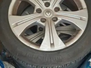17" Renault fælge m. Dæk