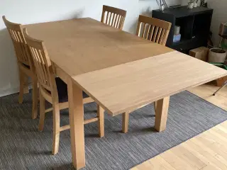 Spisebord & stole