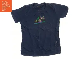Blå T-shirt med sneakerprint fra Me Too (str. 116)