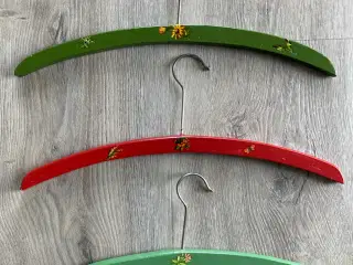 Retro bøjler - 1 rød og 2 grønne