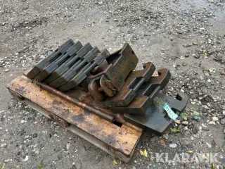 Vægtklodser 9 stk
