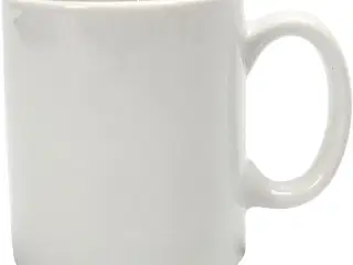 Elegant Hvidt Porcelænskrus 120 ml - 1 stk.