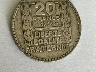 20 Francs France 1933