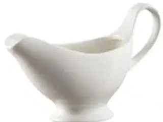28 stk. Saucekande hvid 48 cl porcelæn
