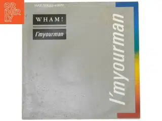 Wham! - I&#39;m Your Man Maxi Single LP fra Epic