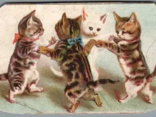 Takkekort ? - 1901 - Klippet !