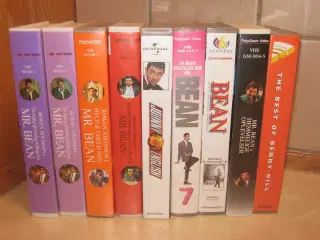 Mr. Bean og Benny Hill - VHS- film