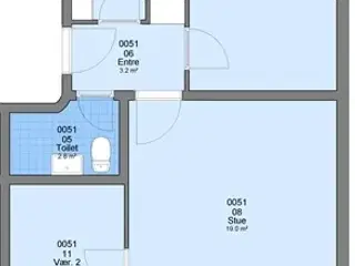 65 m2 lejlighed i Søborg