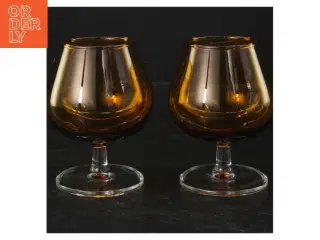 Brune glas fra Finelsa (str. 11,5 cm)