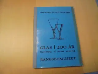 Glas i 200 år – særudstilling af privat samling  