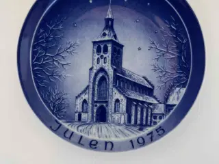 Royal Copenhagen jule- og mindeplatter – 6 stk.