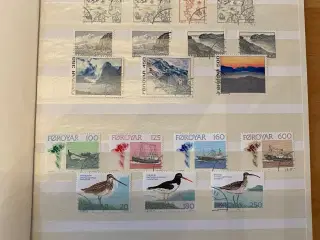 Færøerne postfrisk+stemplet samling