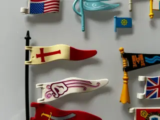 Playmobil tilbehør - flag