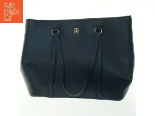 Sort håndtaske fra Tommy Hilfiger (str. 41x30 cm)