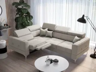 TUTSEPI RELAX HJØRNESOFA MED SOVEFUNKTION 185X250