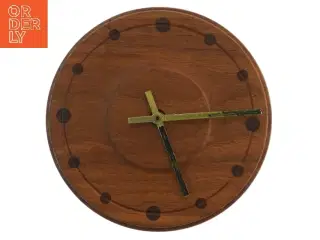 Vægur i træ (str. Ø 20 cm)